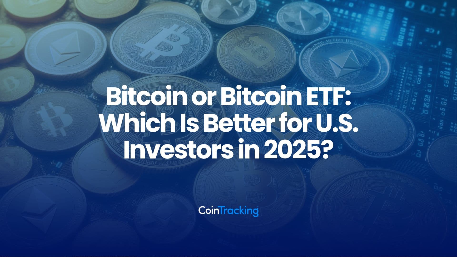 Visueller Vergleich zwischen direktem Bitcoin-Besitz und Bitcoin-ETF-Investment