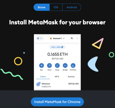 Download MetaMask extension