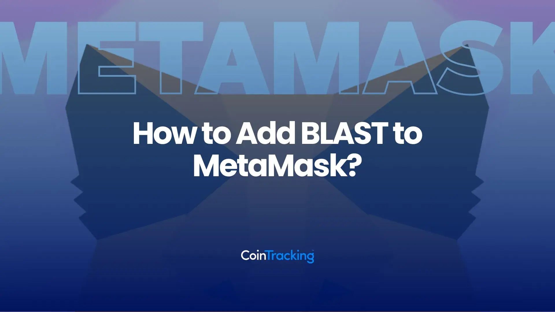 How to Add BLAST to MetaMask?