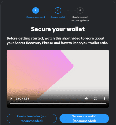 Install MetaMask step 4