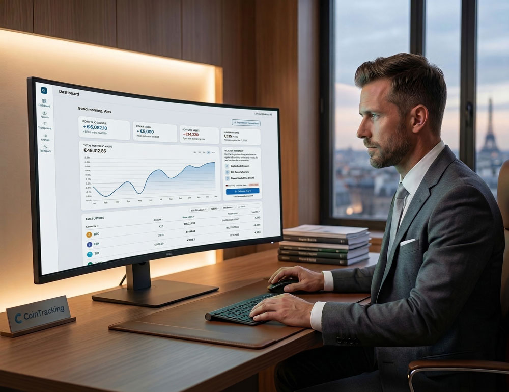 Steuerberater nutzt CoinTracking