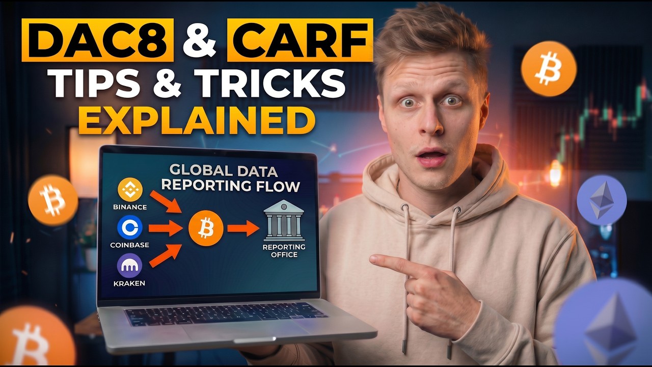 DAC8 & CARF: Crypto Tax Tips & Tricks Explained