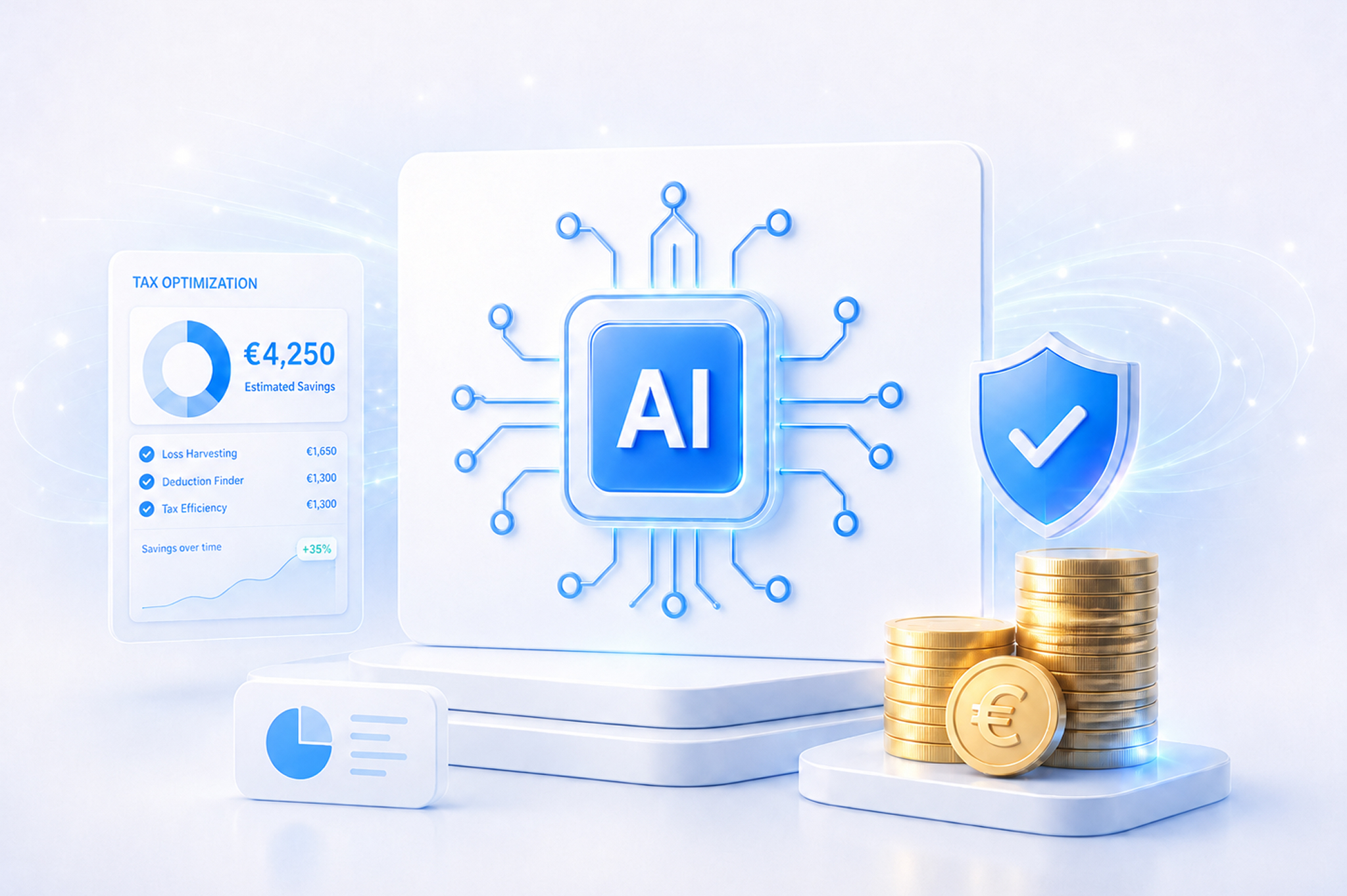 Source of Funds — 3D Illustration