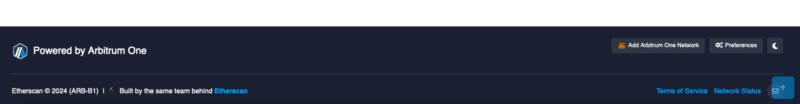 Add Arbitrum One Network