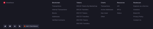 Avalanche to Metamask