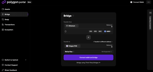 Polygon bridge